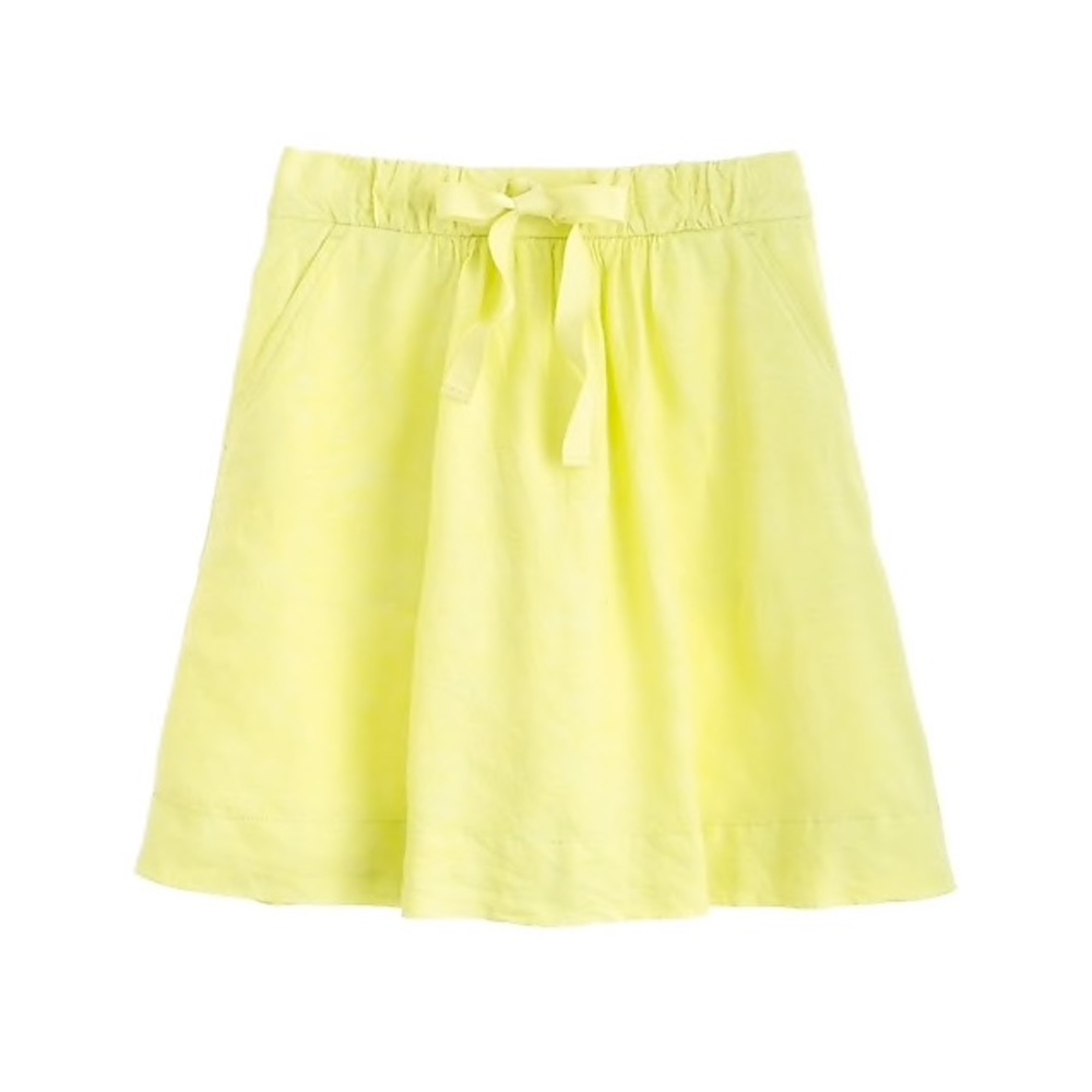 J.Crew Linen Boardwalk Skirt Size 2